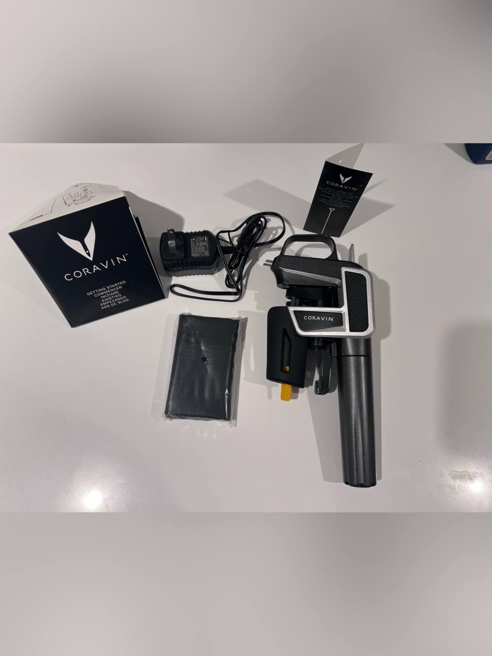 Coravin Black Wine Preservation System Accessory Kit